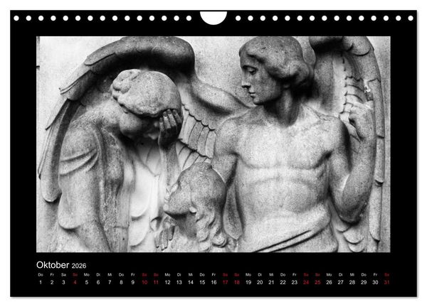 Produktbild: Die Engel von Melaten (Wandkalender 2026 DIN A4 quer), CALVENDO Monatskalender