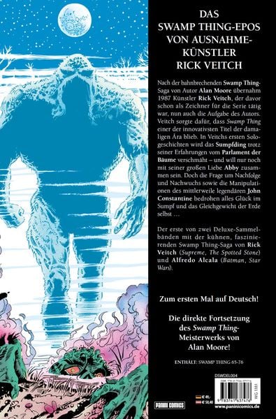 Produktbild: Die Saga von Swamp Thing (Deluxe Edition)