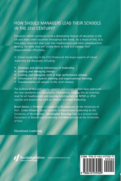 Produktbild: School Leadership in the 21st Century