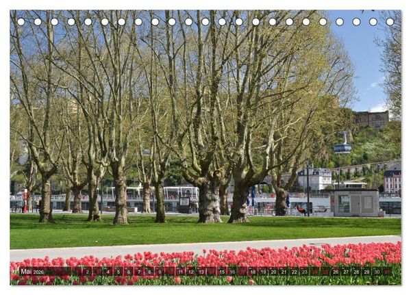 Produktbild: Koblenz Die Stadt am Deutschen Eck (Tischkalender 2026 DIN A5 quer), CALVENDO Monatskalender
