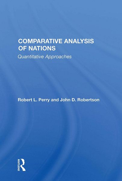 Produktbild: Comparative Analysis Of Nations