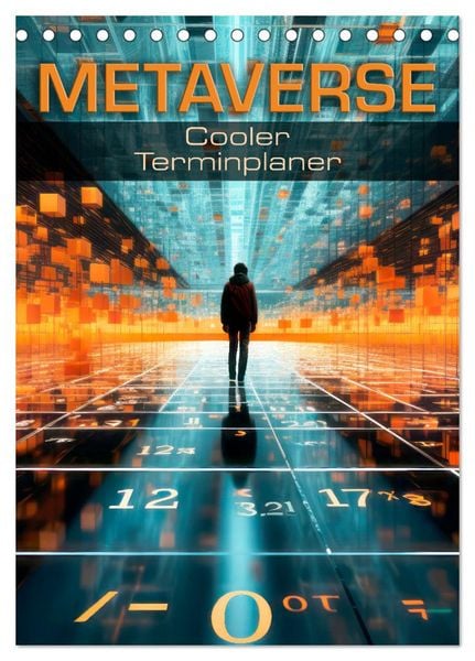 Produktbild: METAVERSE Cooler Terminplaner (Tischkalender 2026 DIN A5 hoch), CALVENDO Monatskalender