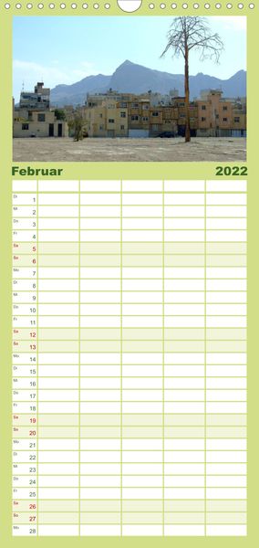 Produktbild: Familienplaner Iran - Eine Bilder-Reise (Wandkalender 2022 , 21 cm x 45 cm, hoch)