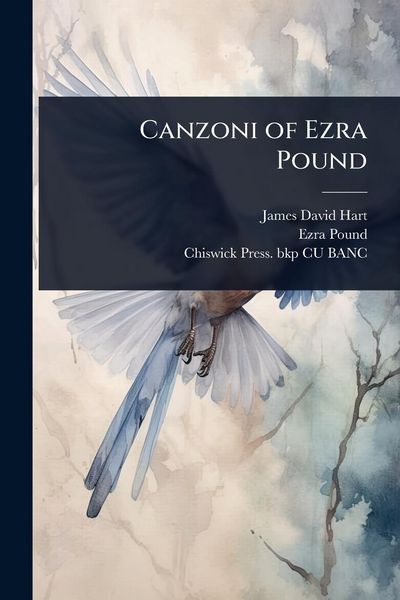 Produktbild: Canzoni of Ezra Pound