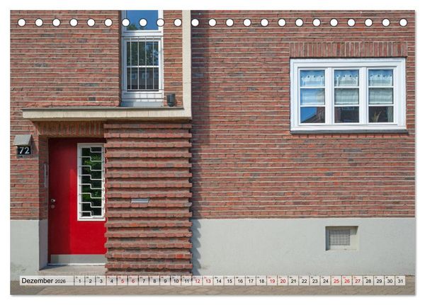 Produktbild: Bauhaus-Architektur im Ruhrgebiet (Tischkalender 2026 DIN A5 quer), CALVENDO Monatskalender