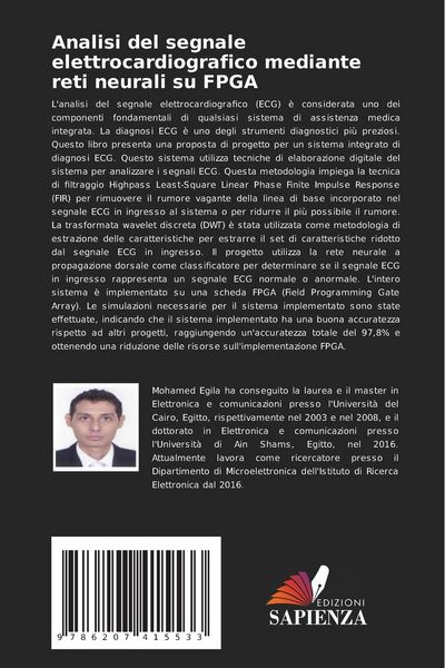 Produktbild: Analisi del segnale elettrocardiografico mediante reti neurali su FPGA