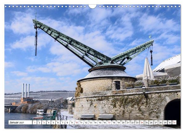 Produktbild: W&uuml;rzburg Idylle am Main (Wandkalender 2027 DIN A3 quer), CALVENDO Monatskalender
