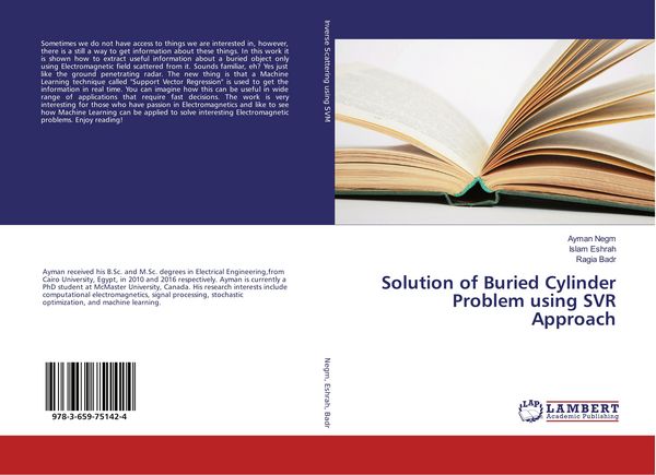 Produktbild: Solution of Buried Cylinder Problem using SVR Approach