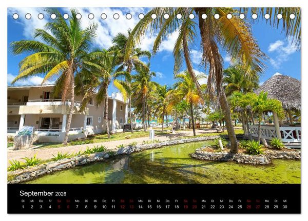 Produktbild: Kuba Varadero 2026 Leben im Paradies (Tischkalender 2026 DIN A5 quer), CALVENDO Monatskalender
