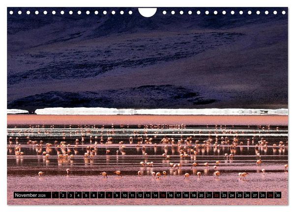 Produktbild: Peru - Bolivien. Eine s&uuml;damerikanische Zwei-L&auml;nder-Reise (Wandkalender 2026 DIN A4 quer), CALVENDO Monatskalender