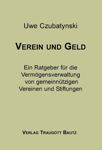 Produktbild: Verein und Geld