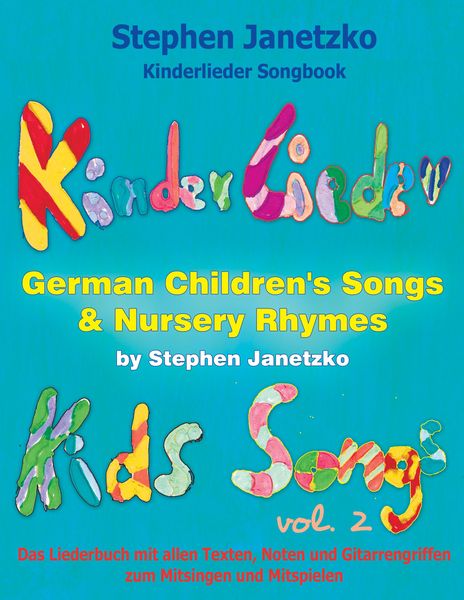 Produktbild: Kinderlieder Songbook - German Children's Songs & Nursery Rhymes - Kids Songs, Vol. 2