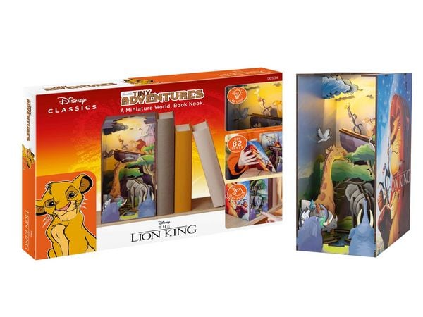 Produktbild: Book Nook DIY B&uuml;cherecke Disney K&ouml;nig der L&ouml;wen