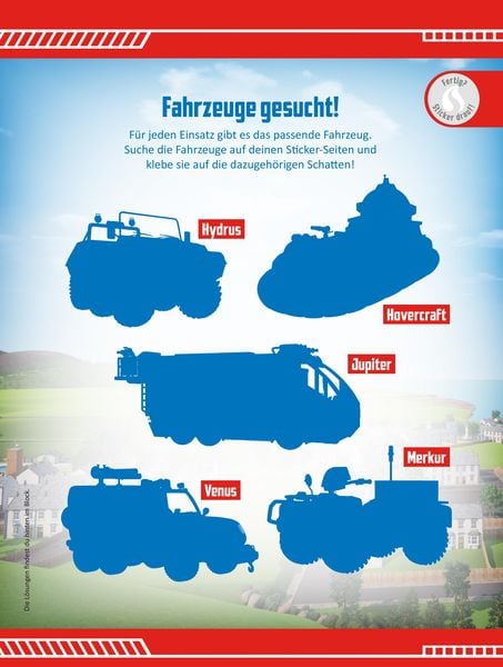 Produktbild: Feuerwehrmann Sam: 1001 Sticker: Stickern &ndash; R&auml;tseln &ndash; Ausmalen