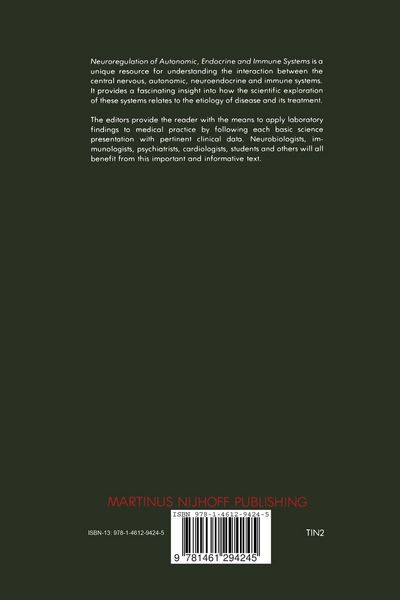 Produktbild: Neuroregulation of Autonomic, Endocrine and Immune Systems