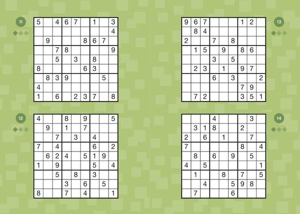 Produktbild: 365 Sudokus in 3 Schwierigkeitsstufen