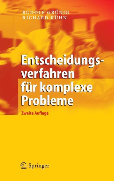 Produktbild: Entscheidungsverfahren f&uuml;r komplexe Probleme