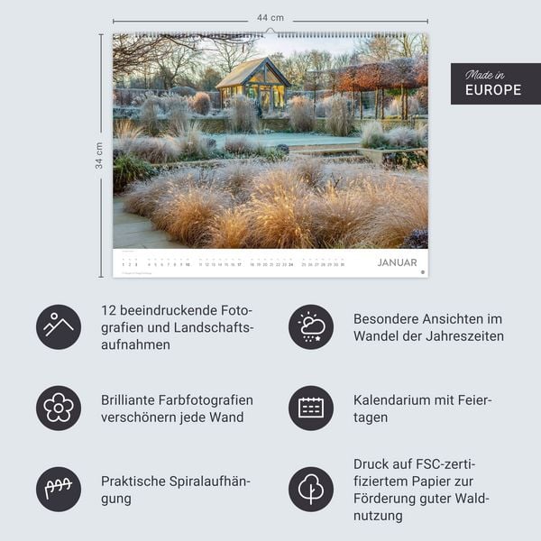 Produktbild: Gartenparadies Posterkalender 2027