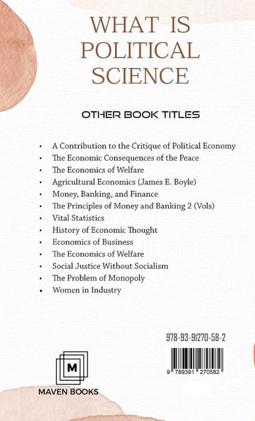 Produktbild: What Is Political Science