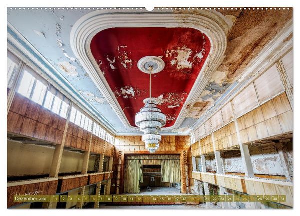 Produktbild: Lostplaces Stille Orte II (hochwertiger Premium Wandkalender 2026 DIN A2 quer), Kunstdruck in Hochglanz
