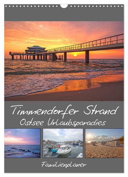 Produktbild: Timmendorfer Strand - Ostsee Urlaubsparadies (Wandkalender 2026 DIN A3 hoch), CALVENDO Monatskalender