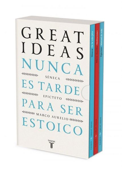 Produktbild: Estuche. Nunca Es Tarde Para Ser Estoico / Boxed Set. It Is Never Too Late to Be Stoic