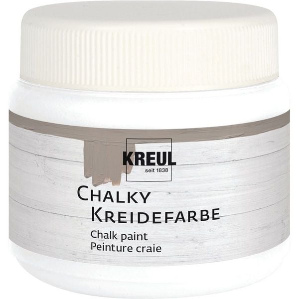 Produktbild: KREUL Kreidefarbe Chalky snow white 150ml Dose