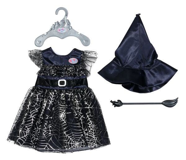 Produktbild: Zapf Creation BABY born Puppenkleidung Hexenkleid schwarz 43cm