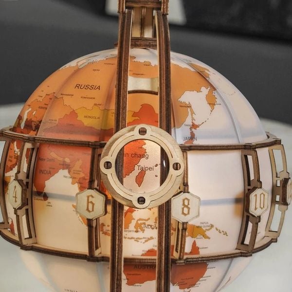 Book Nook DIY Bücherecke Luminous Globe