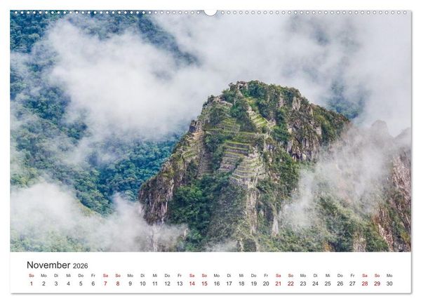 Produktbild: Macchu Picchu (Wandkalender 2026 DIN A2 quer), CALVENDO Monatskalender