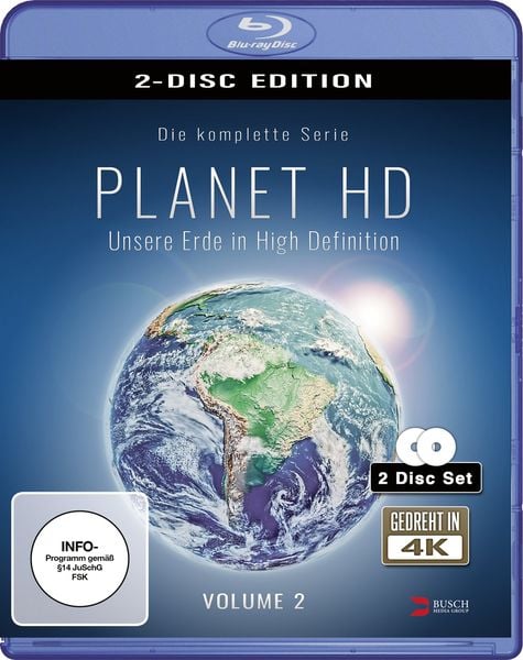 Planet HD - Unsere Erde in High Definition - Vol. 2 [2 BRs]