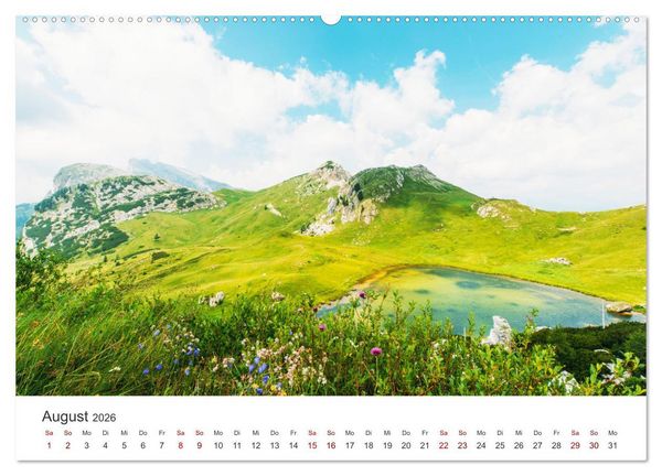 Produktbild: S&uuml;dtirol - Entlang der italienischen Alpen. (Wandkalender 2026 DIN A2 quer), CALVENDO Monatskalender