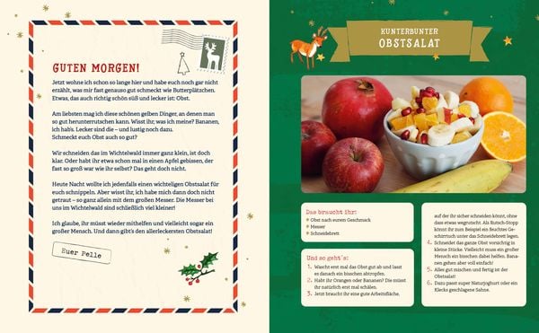 Produktbild: Mein Adventskalender-Buch: Winter-Weihnacht-Wichtelspa&szlig;