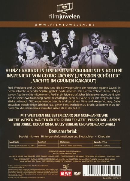 Produktbild: Heinz Erhardt - Ich und meine Schwiegers&ouml;hne