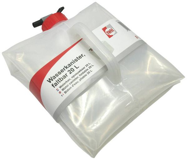 Produktbild: IWH 19602 Wasserkanister 10l faltbar, mit Hahn