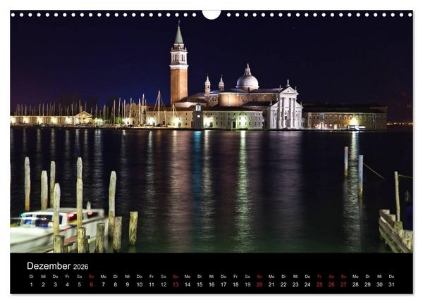 Produktbild: Bella Venezia (Wandkalender 2026 DIN A3 quer), CALVENDO Monatskalender