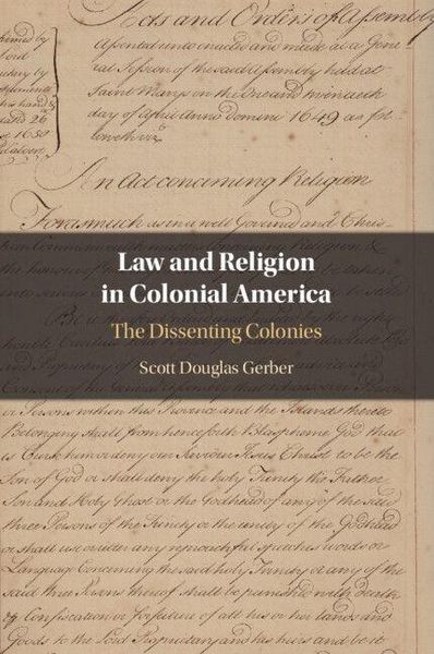 Produktbild: Law and Religion in Colonial America
