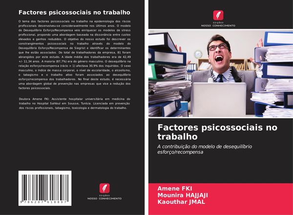 Produktbild: Factores psicossociais no trabalho
