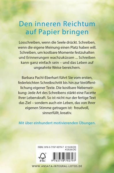 Produktbild: Federleicht - Die kreative Schreibwerkstatt