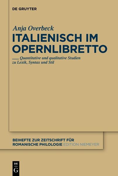 Produktbild: Italienisch im Opernlibretto