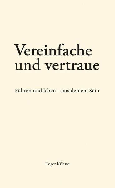 Produktbild: Vereinfache und vertraue