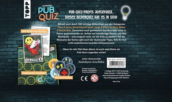 Produktbild: Quizcarraldo&rsquo;s Pub Quiz &ndash; (Fast) unl&ouml;sbare Bilderr&auml;tsel