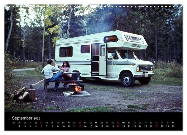 Produktbild: Wohnmobil-Reisen (Wandkalender 2026 DIN A3 quer), CALVENDO Monatskalender
