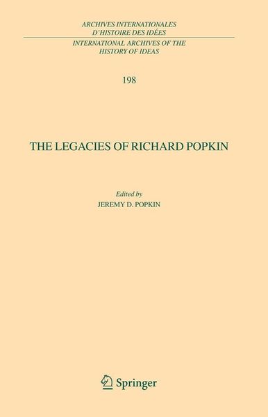 Produktbild: The Legacies of Richard Popkin