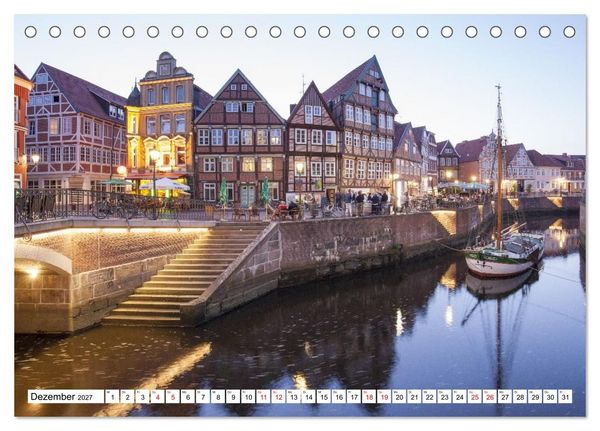 Produktbild: Elbetal Nord - Radland Deutschland (Tischkalender 2027 DIN A5 quer), CALVENDO Monatskalender