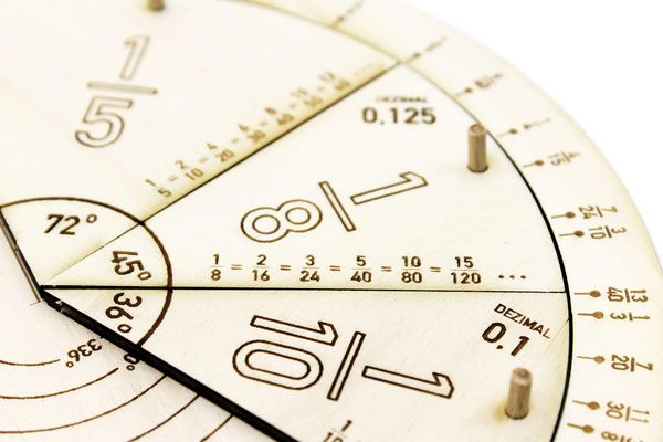 Produktbild: Bausatz Bruchrechenscheibe