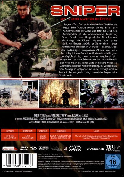 Sniper - Der Scharfschütze' von 'Luis Llosa' - 'DVD