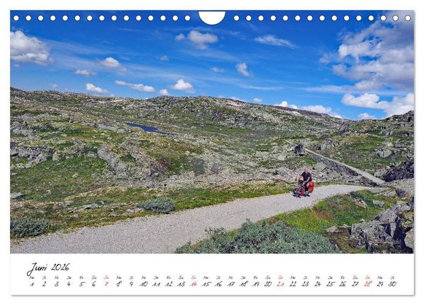 Produktbild: Abenteuer Radreisen (Wandkalender 2026 DIN A4 quer), CALVENDO Monatskalender