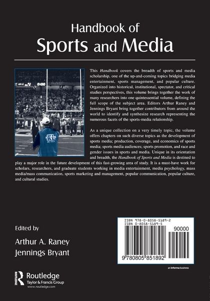 Produktbild: Handbook of Sports and Media