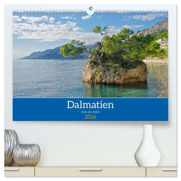 Produktbild: Dalmatien - Stille Orte (hochwertiger Premium Wandkalender 2026 DIN A2 quer), Kunstdruck in Hochglanz